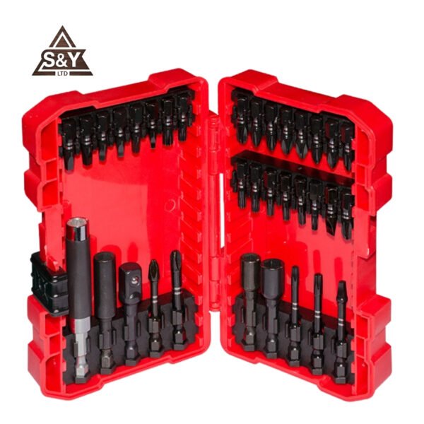 S&Y LTD High Quality 34pcs Screwdriver bit & Nut driver Set