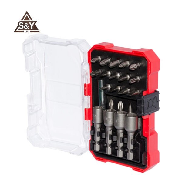 S&Y LTD High Quality 23pcs Screwdriver Bit & Nut Driver Set