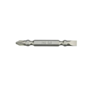 Phillips & Slotted Double Ended Power Bit 65mm*PH2-SL6
