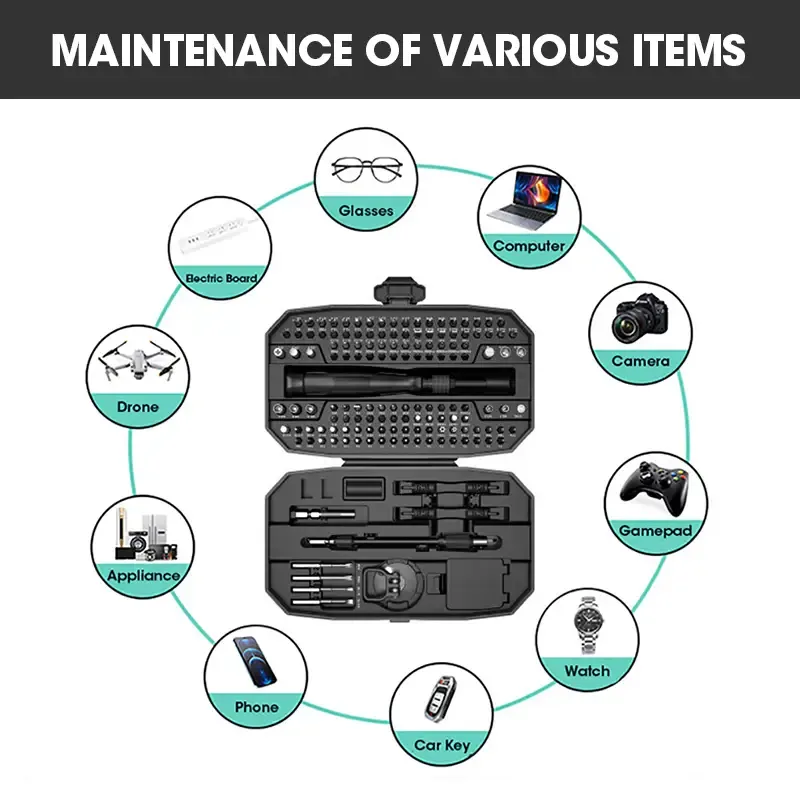 152 In 1 Screwdriver Tool Set - Image 6