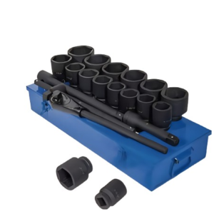 1" 21pcs Sae Jumbo Impact Socket Set